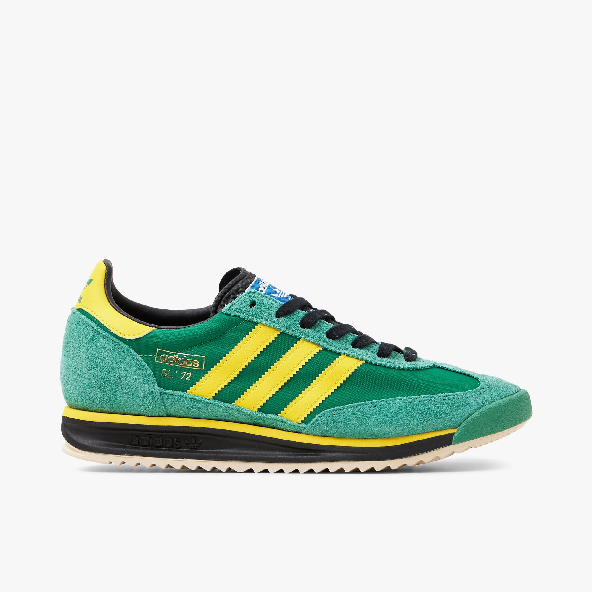 adidas Originals SL 72 RS Green / Yellow - Core Black - Low Top  1