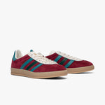 adidas Originals Gazelle Indoor Collegiate Burgundy / Arctic Fusion - Collegiate Green - Low Top  3