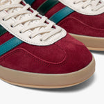 adidas Originals Gazelle Indoor Collegiate Burgundy / Arctic Fusion - Collegiate Green - Low Top  6
