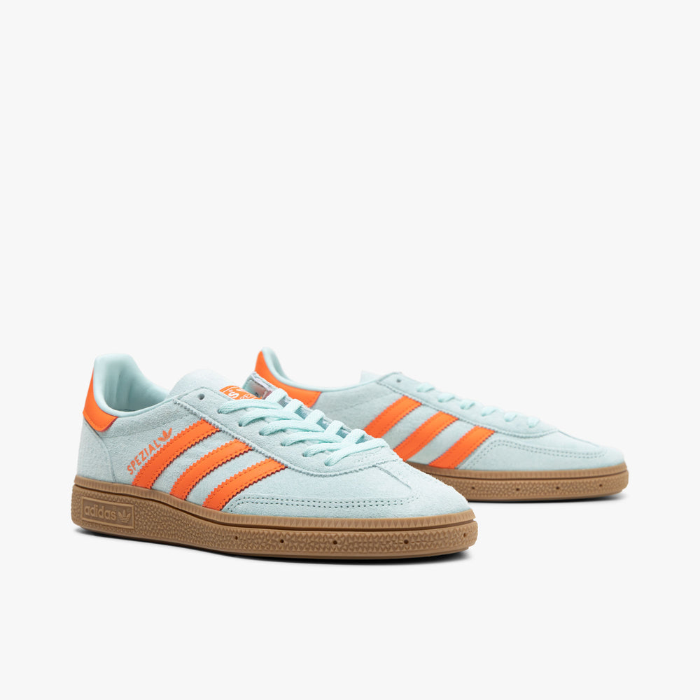 adidas Originals Women s Handball Spezial Semi Flash Aqua Impact Ora Livestock