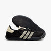 adidas x Wales Bonner Karintha Lo Satin Core Black / Dark Brown - Cream White   2