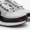 Nike Air Zoom Spiridon Metallic Silver / Sport Red - Black - Low Top  6