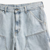 Carhartt WIP Double Knee Short Bleu 3