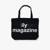 Lilypad ILY Magazine 20L Tote Bag Black 1