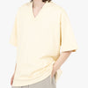 adidas X Fear Of God Athletics T-shirt à col en V Pâle / Jaune 5