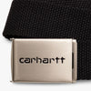 Carhartt WIP Chrome Clip Belt Black 3