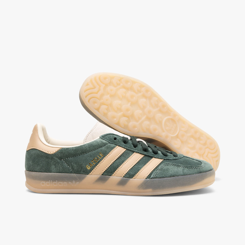 adidas Originals Gazelle Indoor Shadow Green Warm Sandstone