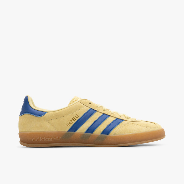 adidas Originals Gazelle Indoor Powder Yellow / Team Royal Blue - Footwear White - Low Top  1