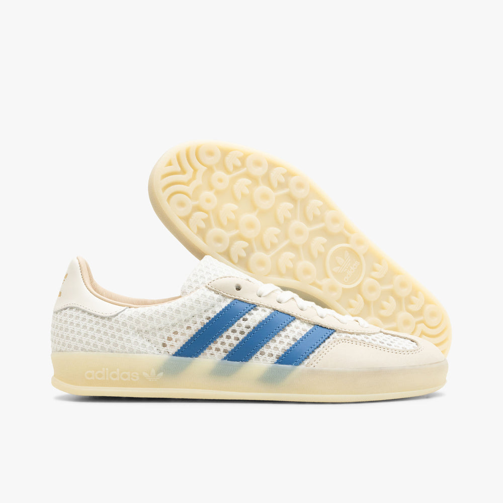 シューズ adidas gazelle indoor off white adidas Originals Gazelle Indoor Off White / Focus Blue - W