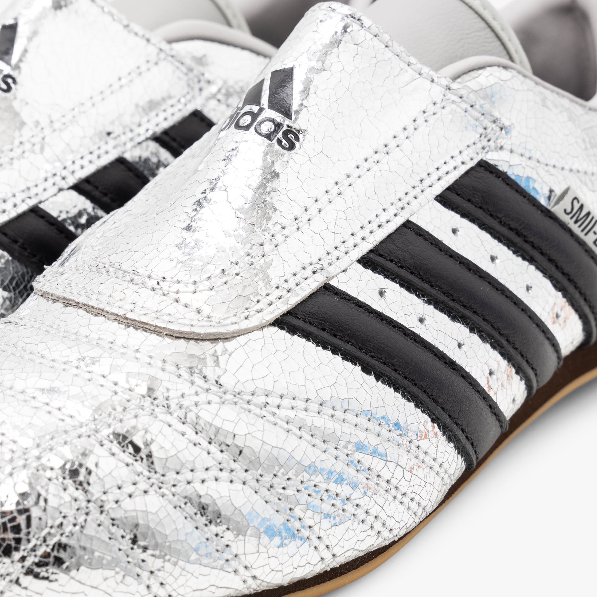 adidas Originals Women's Taekwondo Silver Metallic / Core
