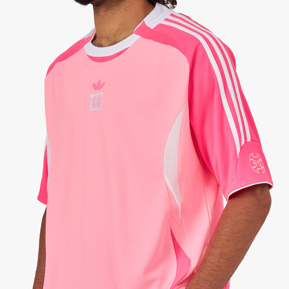 Adidas jersey pink sales