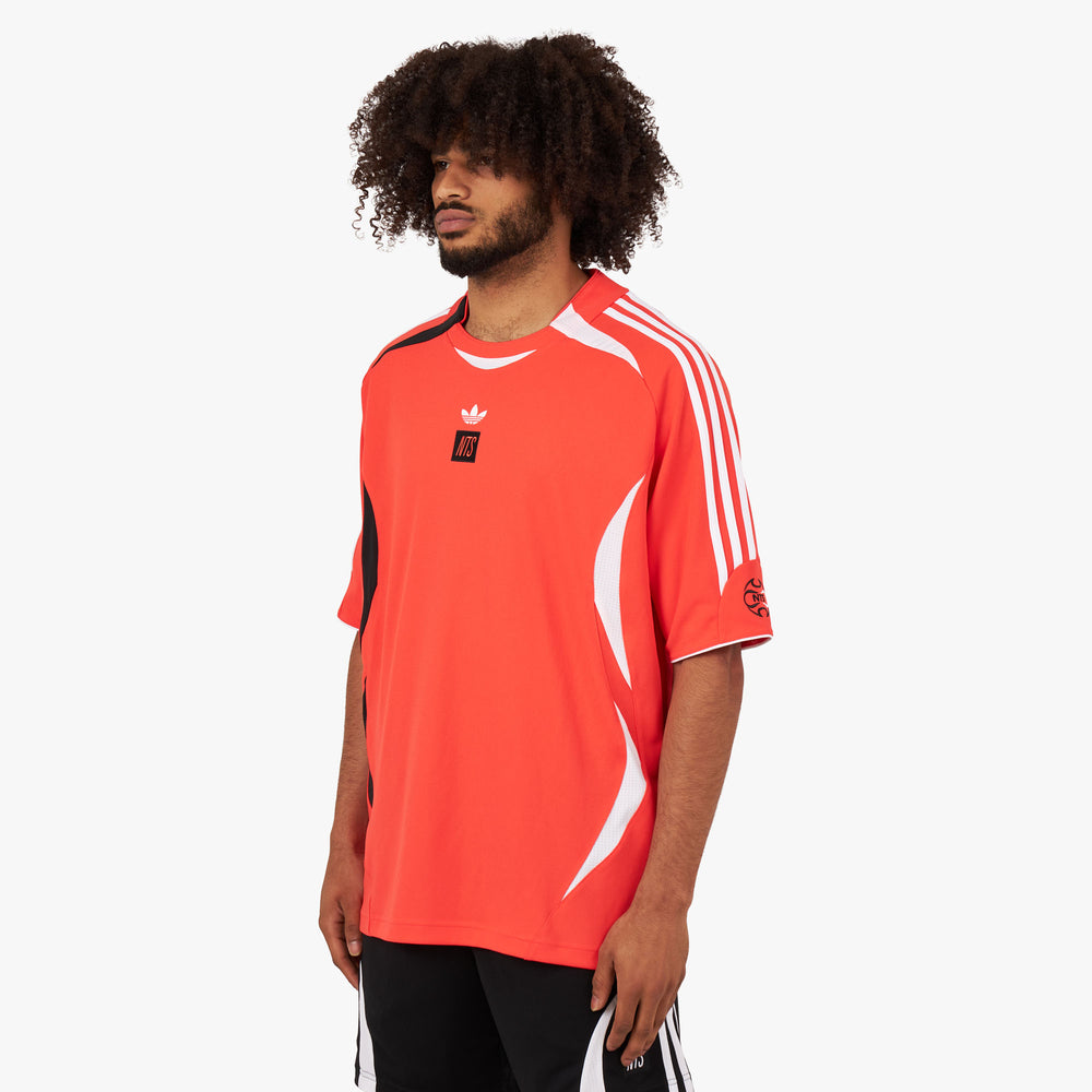 adidas Originals x NTS Radio Jersey Solar Red Black White Livestock
