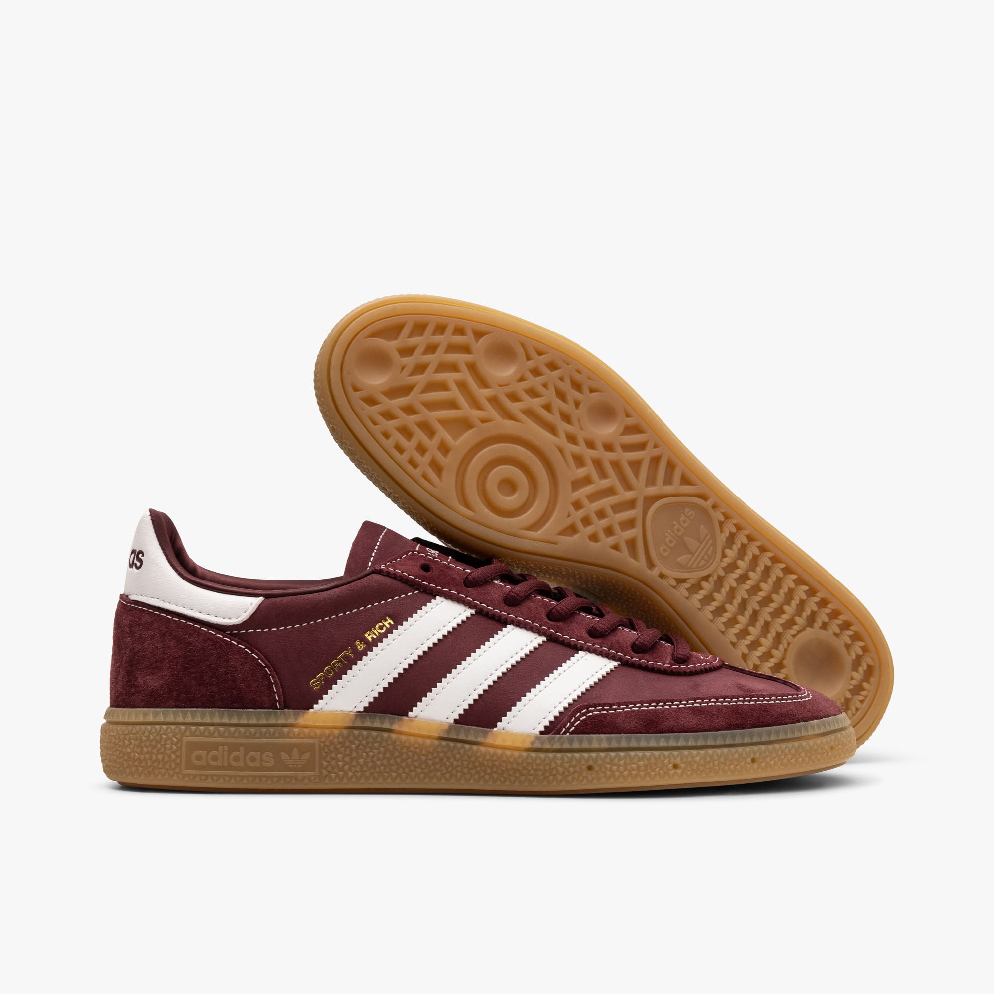 【Adidas x Sporty & Rich】 Handball Spezial Shadow Red adidas Originals x Sporty & Rich Handball Spezial Shadow Red