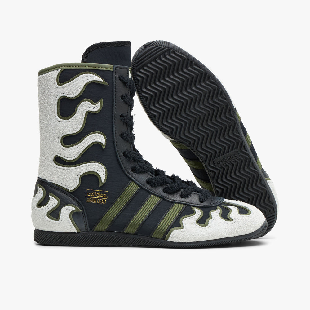 adidas Originals x Brain Dead Japan Hi Core Black / Crystal adidas Originals x Brain Dead Japan Hi Core Black / Crystal