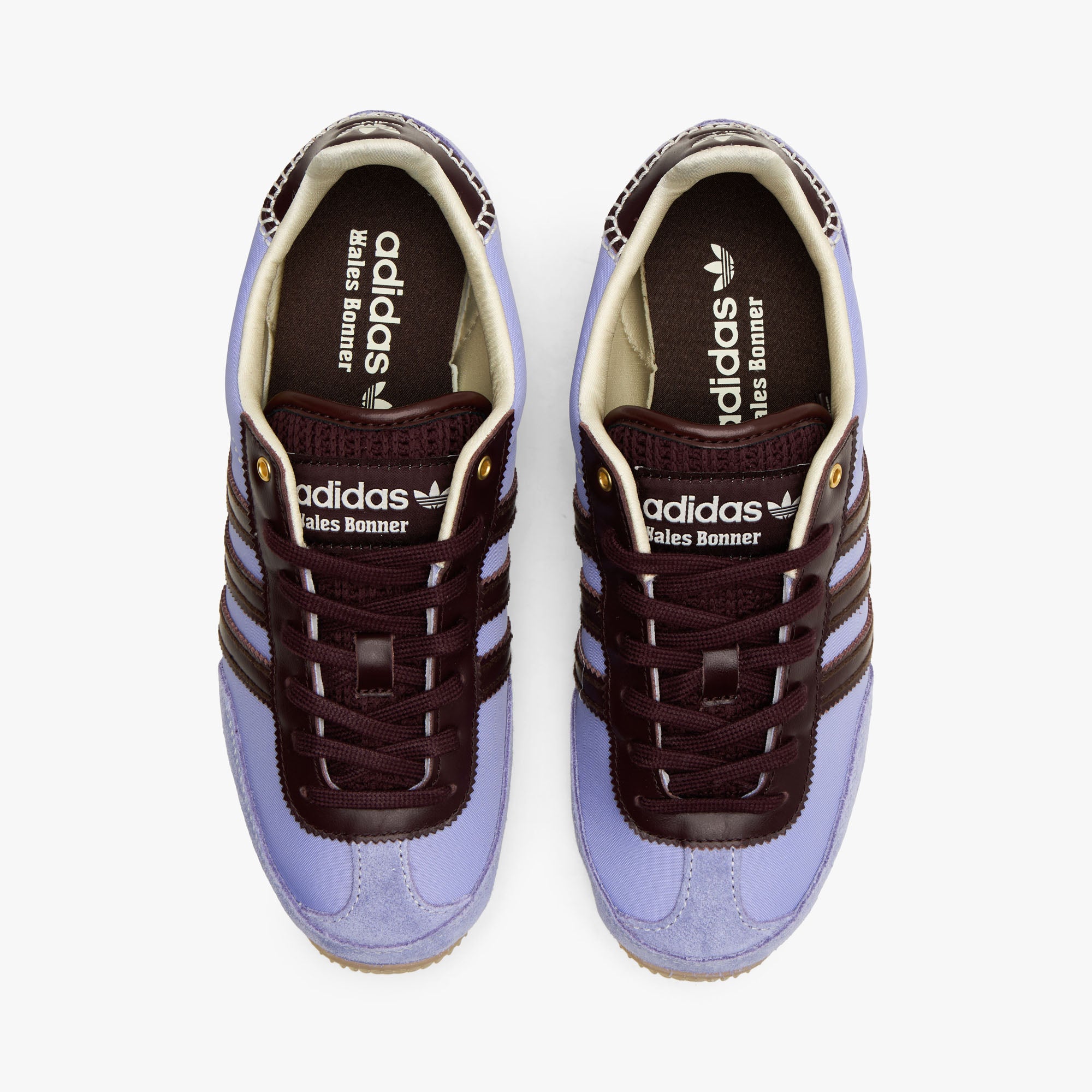 adidas x Wales Bonner Japan Crew White / Light Purple - Night Red