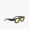 Bonnie Clyde Karate Sunglasses Black / Yellow 3