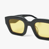 Bonnie Clyde Karate Sunglasses Black / Yellow 2