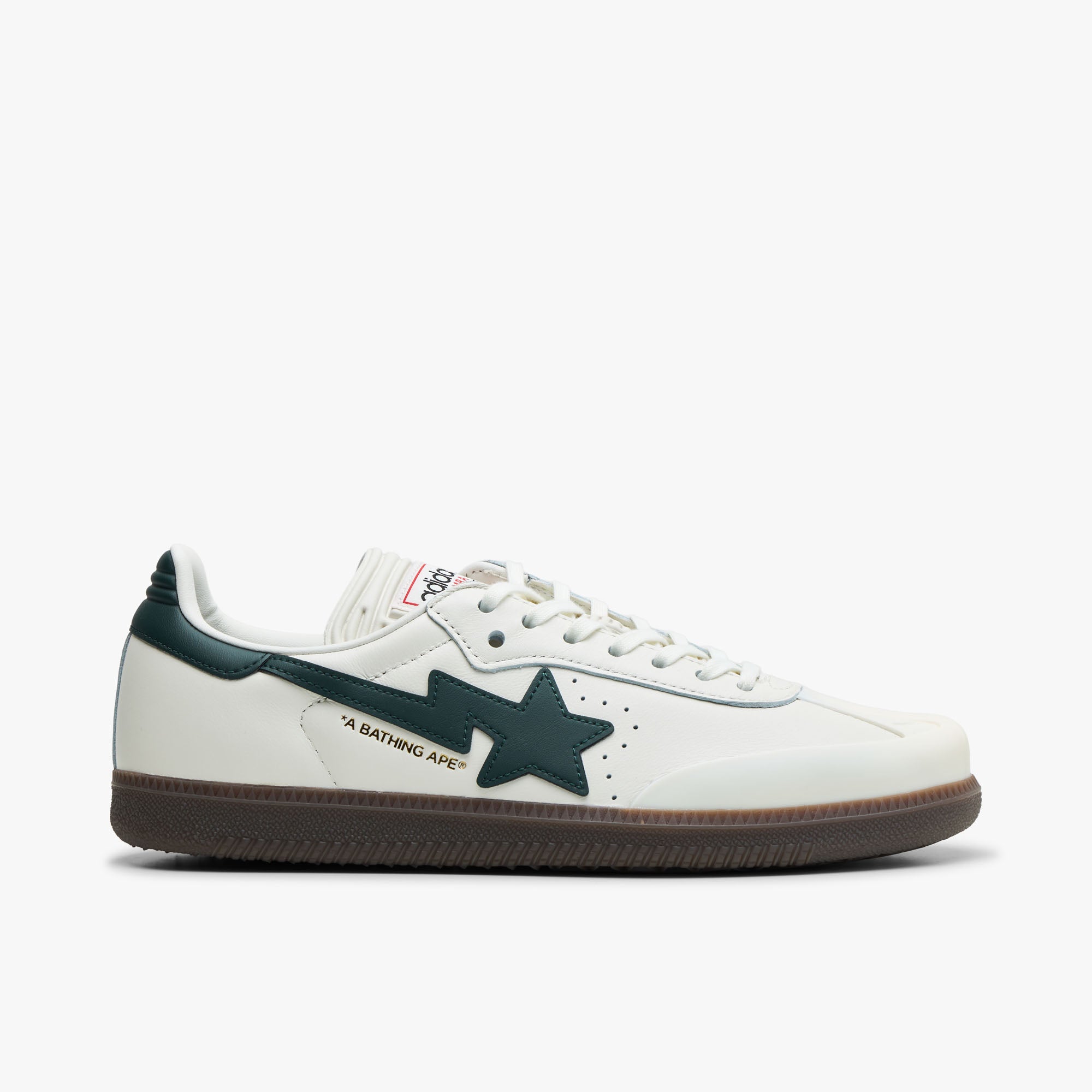 adidas x BAPE Samba World Cup Off White / Shadow Green - Gum