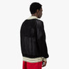 4YE Knit Track Jacket / Black / Green 3