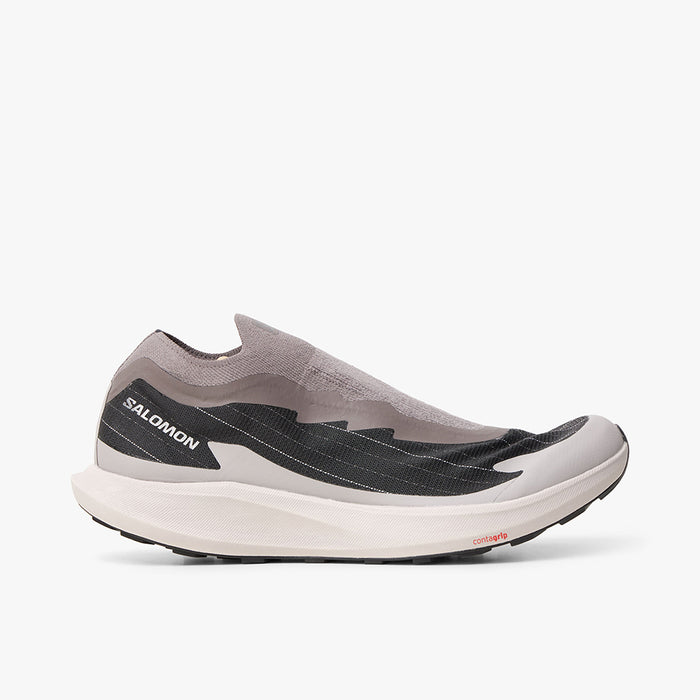 靴 SALOMON Pulsar Reflective Advanced 28.5 Salomon Advanced Pulsar Reflective Plum Kitten / Ashes of