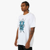 Livestock Série Artistes Mitch Dixon T-Shirt Blanc / Bleu 2