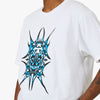 Livestock Série Artistes Mitch Dixon T-Shirt Blanc / Bleu 4