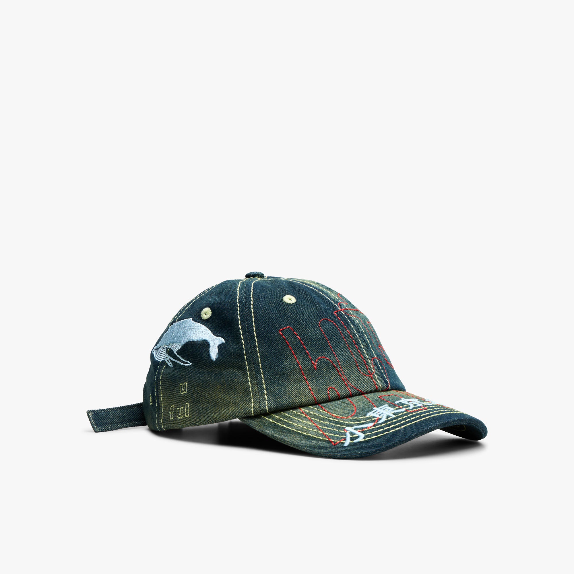 『即完売』b.Eautiful x LTTT Vapor Hat Denim b.Eautiful x LTTT Vapor Hat Fade Denim/Red – Livestock