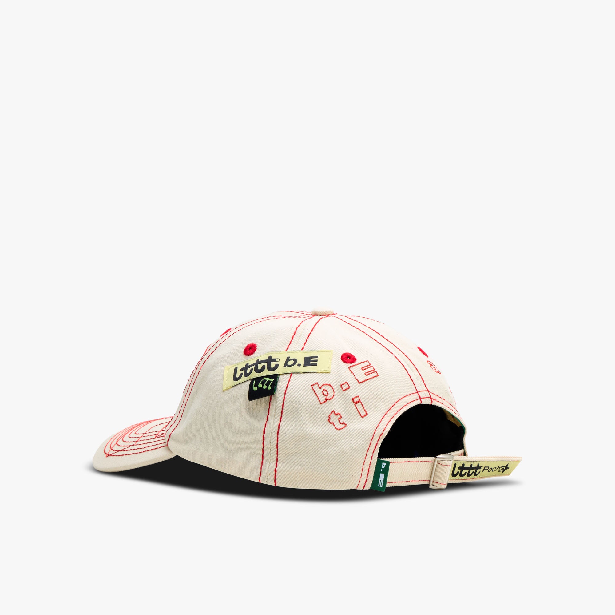 b.Eautiful x LTTT Vapor Hat Natural / Red – Livestock