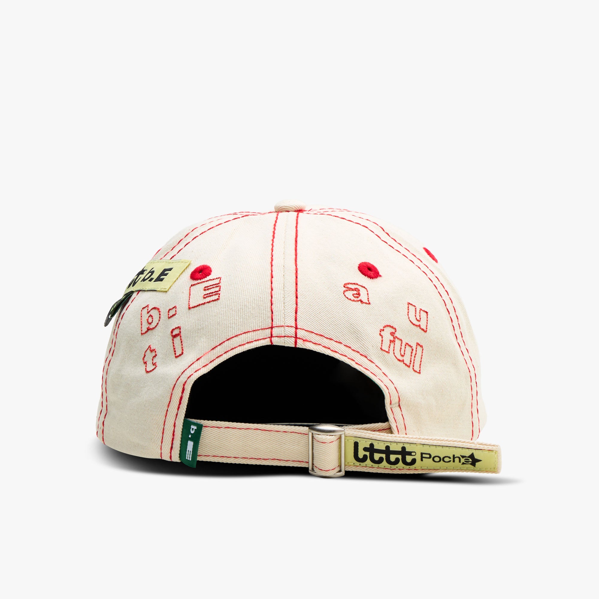 b.Eautiful x LTTT Vapor Hat Natural / Red – Livestock