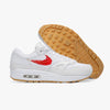 Nike Air Max 1 PRM White / University Red - Low Top  2