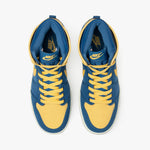 Jordan 1 KO Bleu Pur / Or Topaze - Voile - Low Top  5
