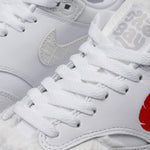 Nike Air Max 1 PRM White / University Red - Low Top  7