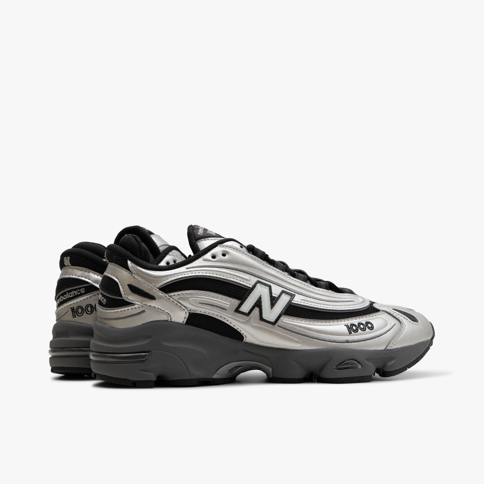 New Balance M1000 Silver Metallic / Black – Livestock