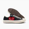 Converse x COMME des GARÇONS PLAY Chuck Taylor Ox / Black - Low Top  2