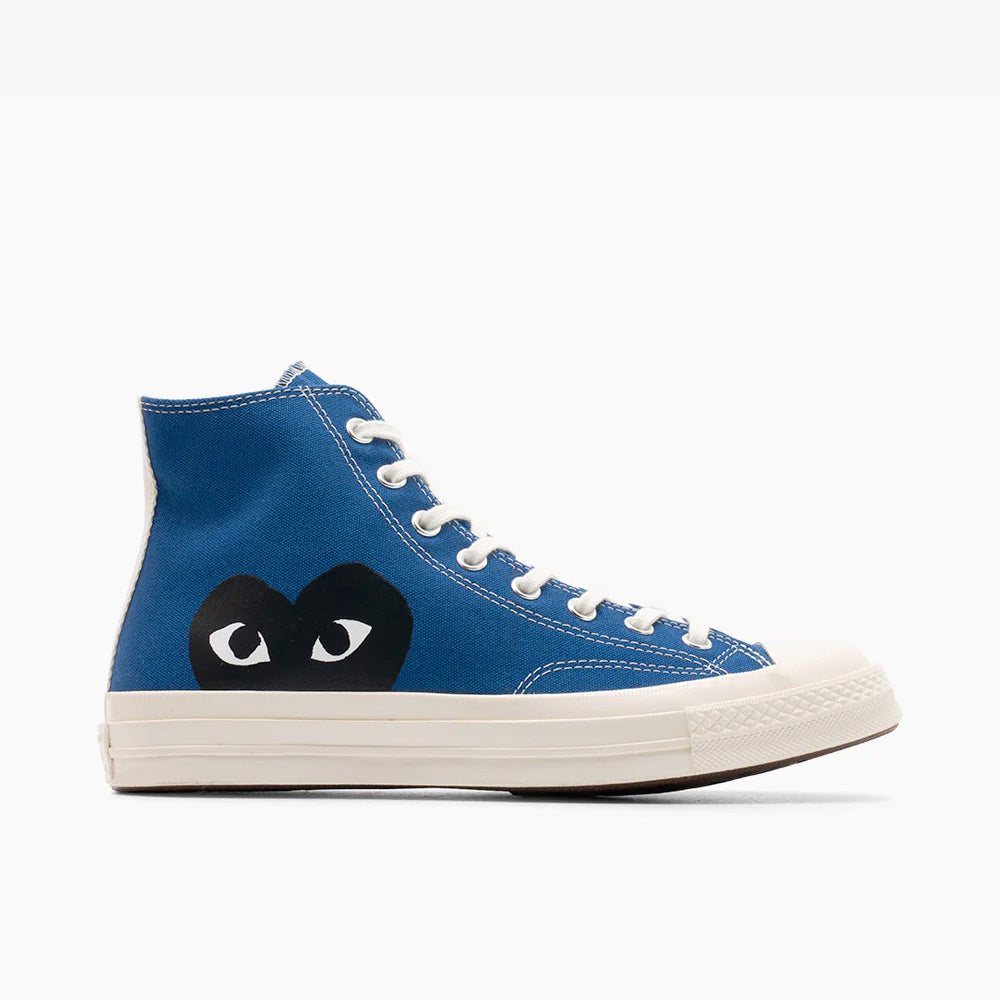 Converse x COMME des GARÇONS PLAY Chuck Taylor Hi Blue – Livestock