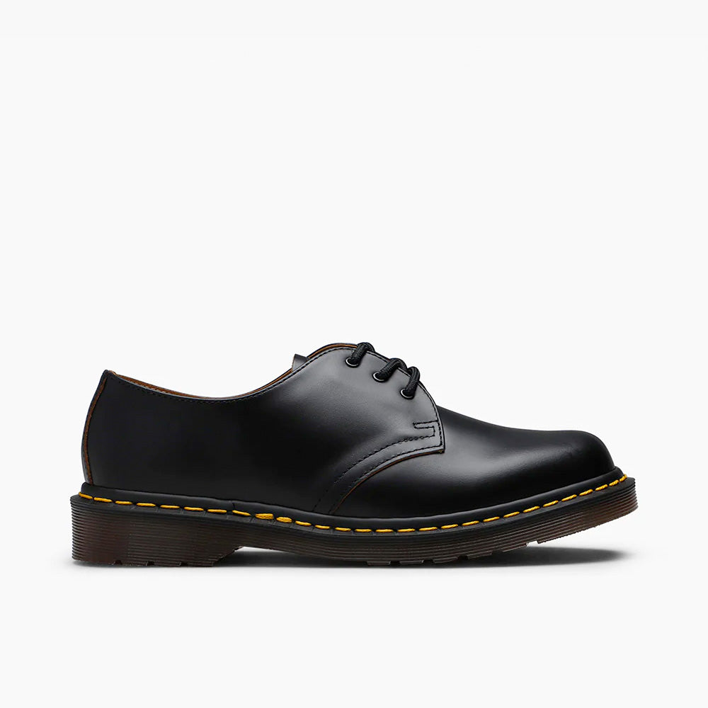 Dr. Martens Made in England Vintage 1461 Oxford / Quilon noir - Low Top  1