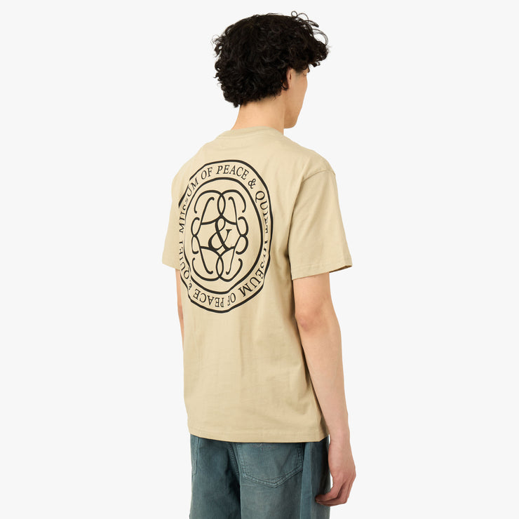 Museum Of Peace & Quiet Symbol T-shirt Tan 1