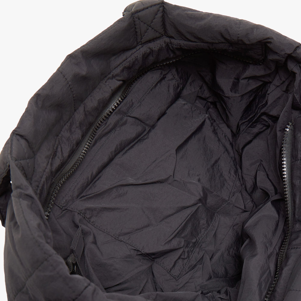 Museum of Peace & Quiet Nylon Quilt Tote Bag / Black Livestock