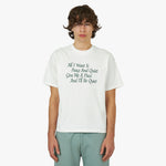 Museum of Peace & Quiet Haiku T-shirt / White 1