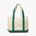 Museum of Peace & Quiet Classic Wordmark Boat Tote Bag Forest / Natural 2