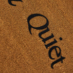 Museum of Peace & Quiet Wordmark Doormat / Sand 3