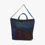 Engineered Garments Square Handstitch Carry All Tote / Navy 2