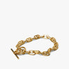 MAPLE Chain Link Bracelet / 14K Gold Plated 1
