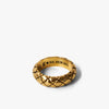 MAPLE Quilted Band Ring / 14K Gold Plated 3