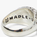 MAPLE Mccourt Signet Ring / Silver .925 3