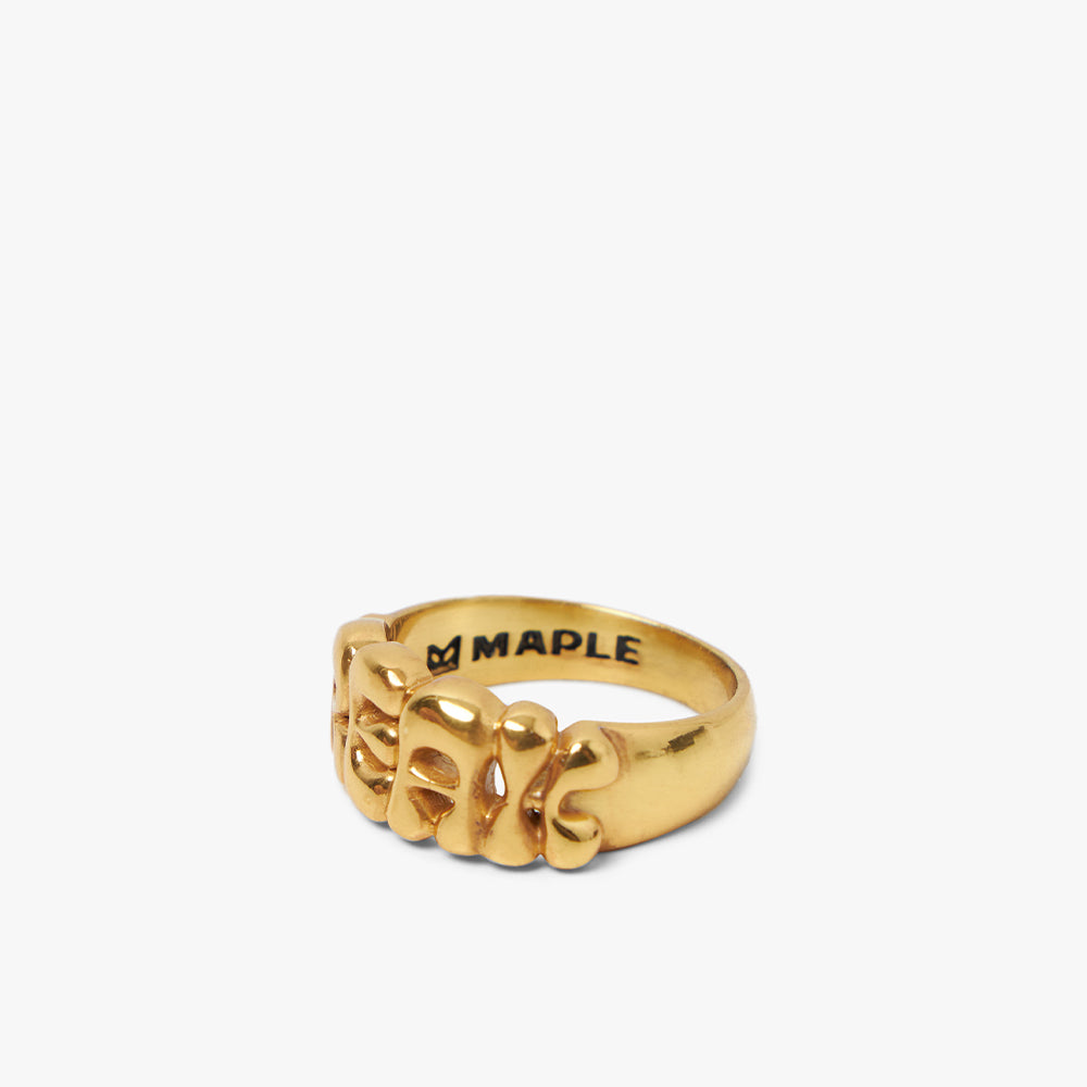 MAPLE Freak Ring / 14K Gold Plated 1