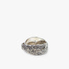 MAPLE Floral Linked Ring / Silver .925 4