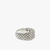 MAPLE Quilted Signet Ring / Silver .925 4