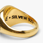 MAPLE Tubby Ring 14K Gold Plated / Mother Of Pearl 2