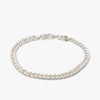 Maple Cuban Link Bracelet 5mm / Silver 925 1